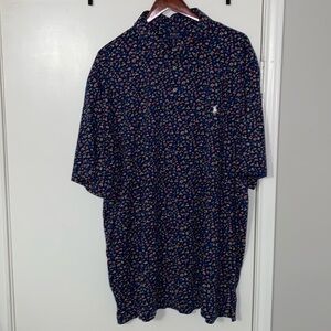 Ralph Lauren navy floral polo shirt